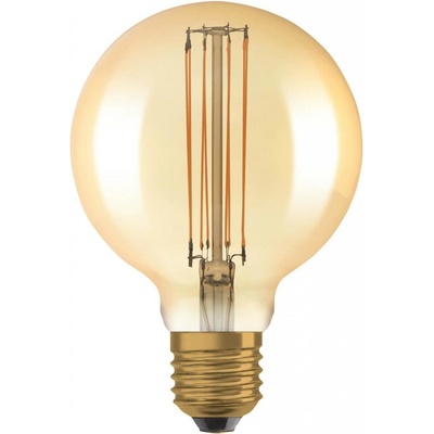 Osram Dekoratívna LED žiarovka E27 G95 8,8W 60W 806lm 2200K Warm 320° Filament Dimmable Vintage 1906