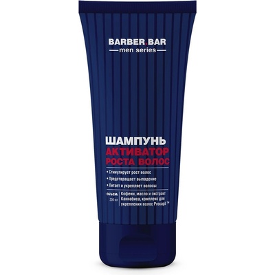 Café mimi Barber bar Šampón aktivátor rastu vlasov 200 ml