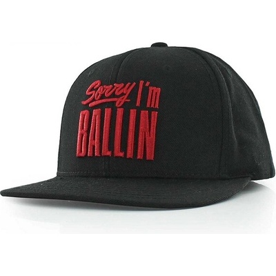 K1X Sorry I'm Ballin Snapback Cap black