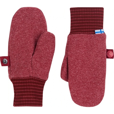 Finkid Детски ръкавици Finkid Kid's Pupujussi Knit Gloves - Cranberry (202-6360-0112)