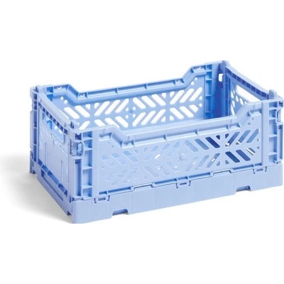 HAY Úložný box Crate S light blue