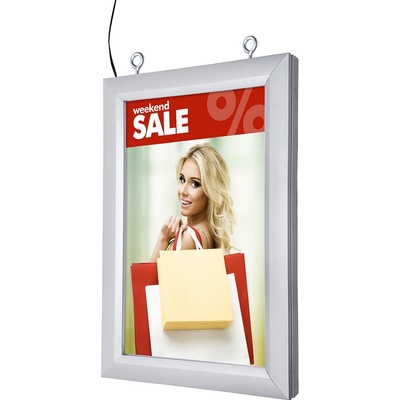 Jansen Display LED světelný rám A4, oboustranný – Hledejceny.cz