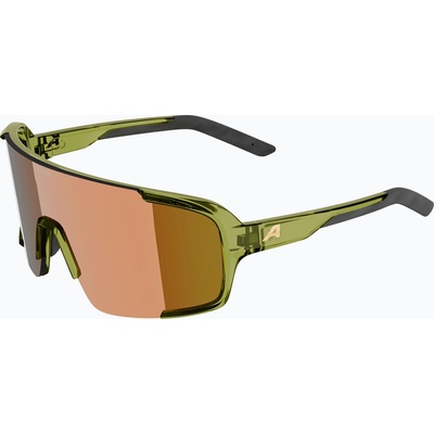 Alpina Слънчеви очила Alpina Lumin green transparent gloss/gold mirror