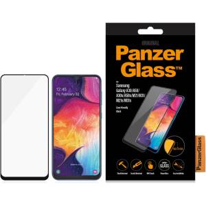 Panzer Стъклен протектор PanzerGlass за Samsung Galaxy A50/A30s/A50s CaseFriendly -Черен