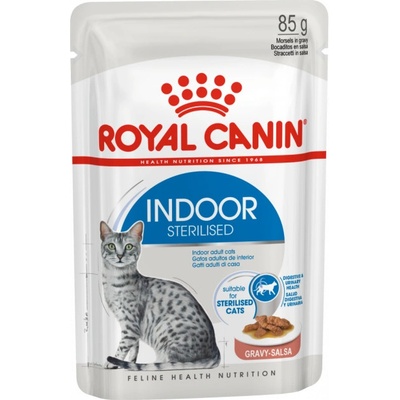 Royal Canin FHN Indoor Sterilised Gravy 12 x 85 g