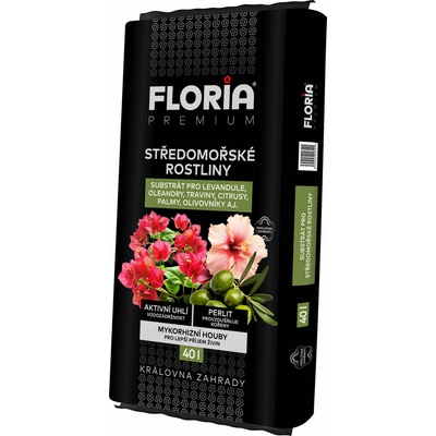 Agro CS Floria na stredomor. rastl. s mykorhizou 40 l