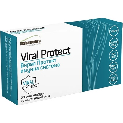 Herbamedica Viral Protect, 30 веге капсули, Herbamedica
