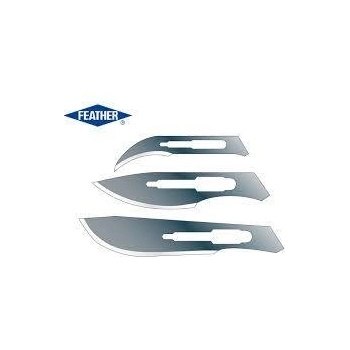 FEATHER ОСТРИЕТА ЗА СКАЛПЕЛ 100бр / feather disposable surgical blades *100