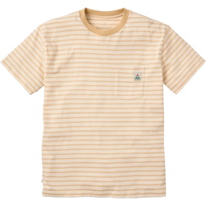 Passenger Мъжка тениска Passenger Zen Recycled Cotton Relaxed Fit T-Shirt - Stone Stripe - размер XL (217-0039-0114)