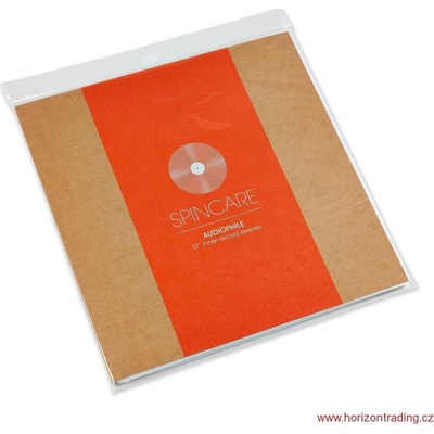 SPINCARE AUDIOPHILE 12 Inch Inner Vinyl Record Sleeves – Zboží Mobilmania