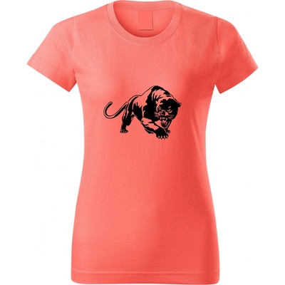 Puma Black Variant dámske tričko trička Ružová Čierna
