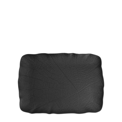 Horecano - Порцеланово плато правоъгълно 24x17см WILLOW BLACK-(HC-56881) (0156881)