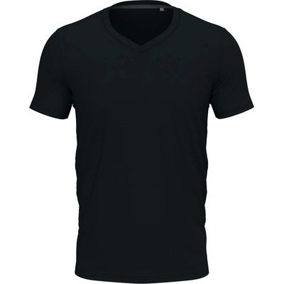 Stedman stretch-t v-neck st9610 / Мъжка еластична тениска с v-образно деколте - тъмносиня s (st9610blms)