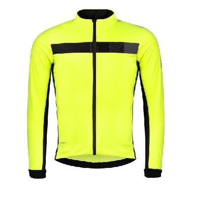 Bunda FORCE FROST softshell, fluo-čierna veľkosť produktu S