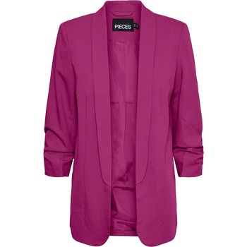 Pieces Сако Pieces Women's Tailored Structured Blazer - Fstivl Fuchsia
