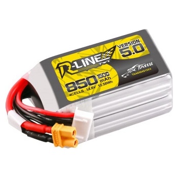 TATTU GENS ACE LIPO R-Line FPV serie 4S 850mAh 14,8V 4S1P 150C Version 5.0
