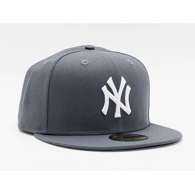 New Era MLB Basic 59FIFTY NY Yankees Gray White