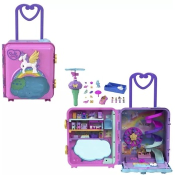 Mattel Polly Pocket: Игрален комплект "Ваканция на колела (HKV43)