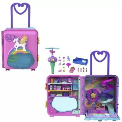 Mattel Polly Pocket: Игрален комплект "Ваканция на колела (HKV43)