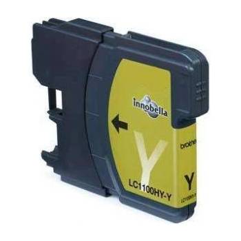 Compatible Brother ( LC980Y LC1100HYY ) Yellow ink cartridge, DCP385C/ DCP585CW / DCP6690CW / MFC6490CW - G&G