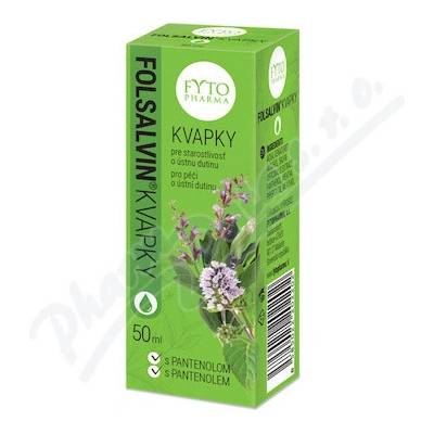 FYTO Folsalvin Kvapky s pantenolom 50 ml