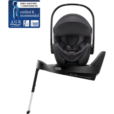 BRITAX Baby-Safe Pro Vario Base 5Z Bundle Classic, Deep 2025 Deep Black