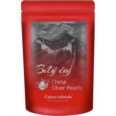 Čajová zahrada China Silver Pearls bílý čaj bílý čaj 80 g