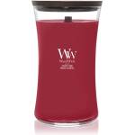 WoodWick Velvet Plum ароматна свещ с дървен фитил 609 гр