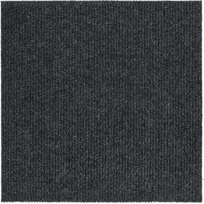 vidaXL Абсорбиращо мръсотията килимче, 100x100 см, антрацит (327165)