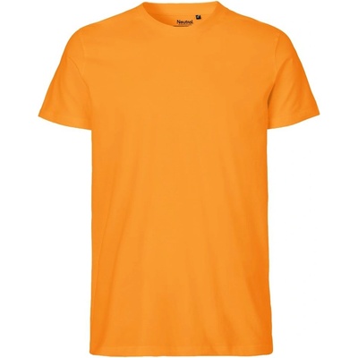 Neutral pánské tričko Fit světle oranžová