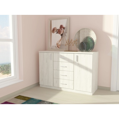 DST Скрин Como 5-dst, бял дъб