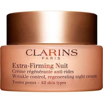 Clarins Extra-Firming Night All Skin Types регенериращ нощен крем против бръчки за жени 50 мл