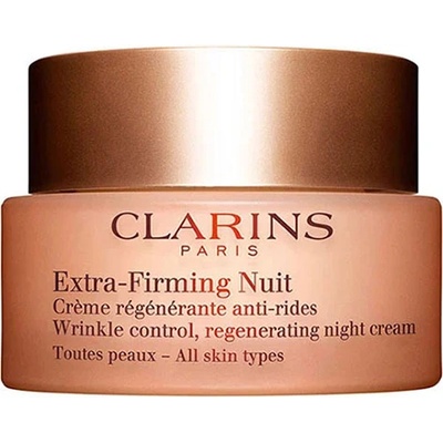Clarins Extra-Firming Night All Skin Types регенериращ нощен крем против бръчки за жени 50 мл