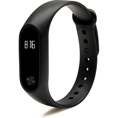 Xiaomi Jednobarevný náhradní náramek pro Mi Band 2 Černá MIBANDCZX00419