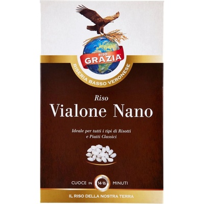 Riso Grazia Vialone nano vákuovo balená ryža 1 kg