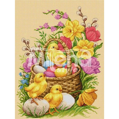 Milena Style Слънчев празник - гоблен със схема конци dmc 1: 1