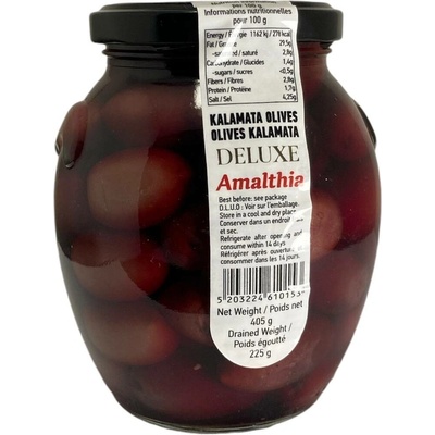 Almalthia Olivy Řecko Kalamata bez pecky 400g
