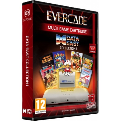 Data East Collection 1 (Evercade Cartridge 03) – Zboží Živě