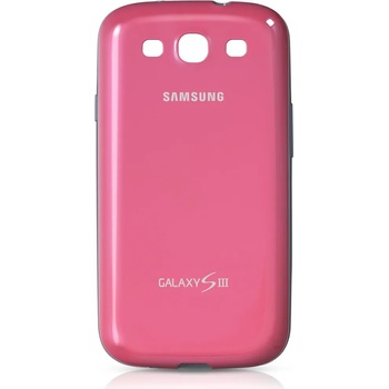 Samsung Оригинален Силиконов Калъф за SAMSUNG S3 Silicone Cover Case Efc-1g6bpecstd, Розов (Efc-1g6bpecstd)