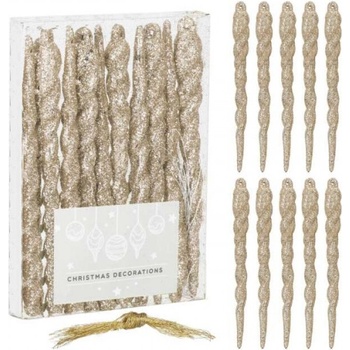 Ca0861 Vianočné ozdoby 12 cm 10 ks.