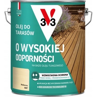 Olej na terasy Tek mat 0,75 l V33