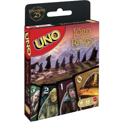 Mattel UNO Pán prsteňov