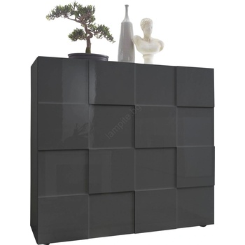 mc Akcent Комод serian - антрацит (mc0040)