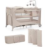 KinderKraft JOY FULL 2 бебешка кошара с аксесоари BEIGE (NEW024344)