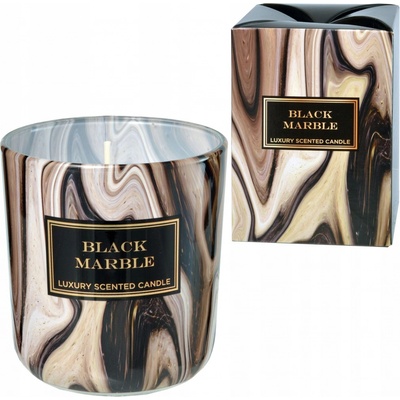Bartek Candles White and black marble 150 g