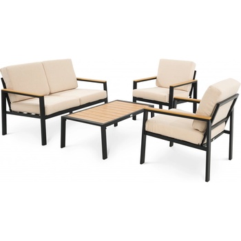 di volio Merano Čierno/béžová 4 ks