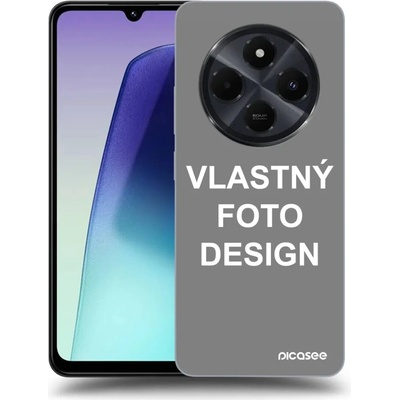 Picasee silikónový prehľadný obal pre Xiaomi Redmi 14C - Vlastný design/motiv