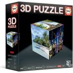 Educa 3D пъзел 6 в 1 Educa - Пътуване (EDU20124)