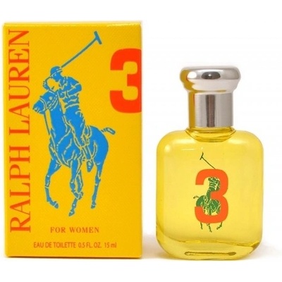 Ralph Lauren Big Pony 3 Yellow toaletná voda dámska 15 ml
