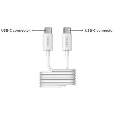 2-Power 2PUC1M04W USB-C to USB-C, 1m